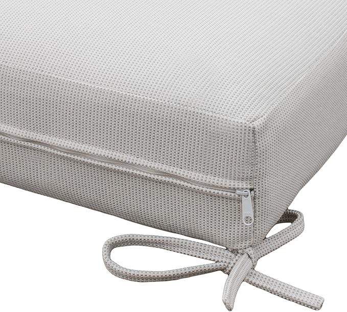 Tommy Bahama Deep Seating Lounge Cushion, 24" X 24" X 4", Bamboo Bay Bone