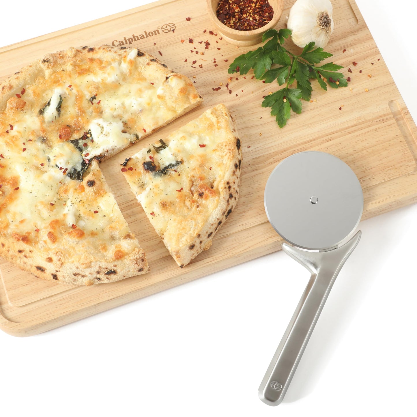 Calphalon Prime Stainless Steel Heavy Duty Pizza Cutter