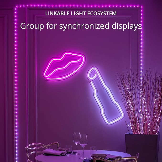 Twinkly Dots String Lights App-Controlled Flexible LED Color Changing String Lights, 60 RGB (16 Mil. Colors). 60 LED / 10 Ft Black Wire. USB-Powered Indoor Smart Home Lighting Decoration