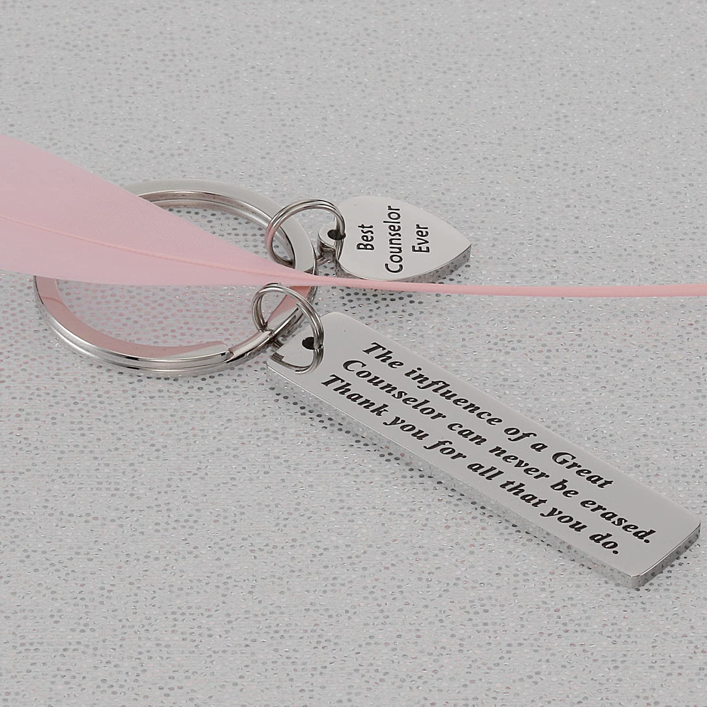 Kivosliviz Mental Health Counselor Gifts Keychain - Gift for School Counselor Key Chain