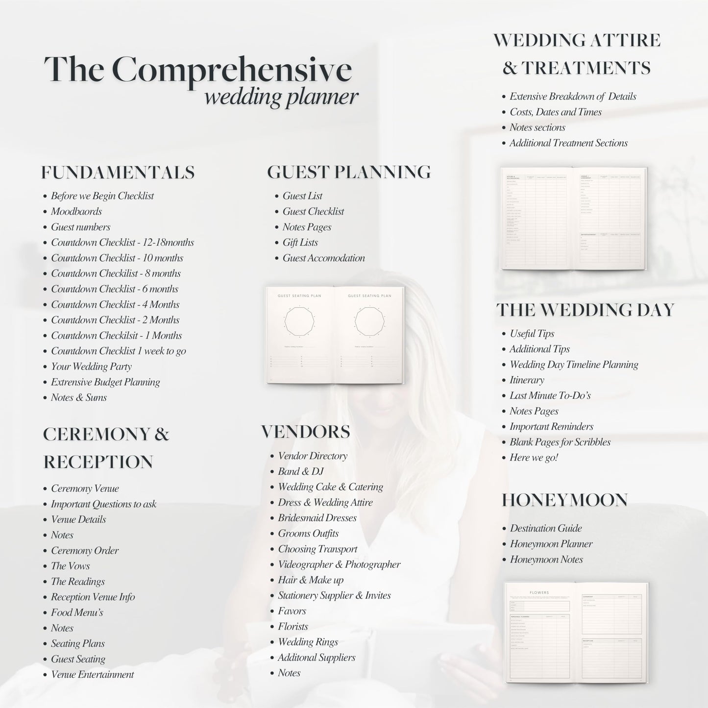 Award Winning Scribble & Dot® Wedding Planner Book and Organizer for the Bride | Tissue Wrapped in a Gift Box | Cushioned Cover | Engagement Gift | This Elegantly Designed Planner Allows you to Plan Every Detail (Suede)