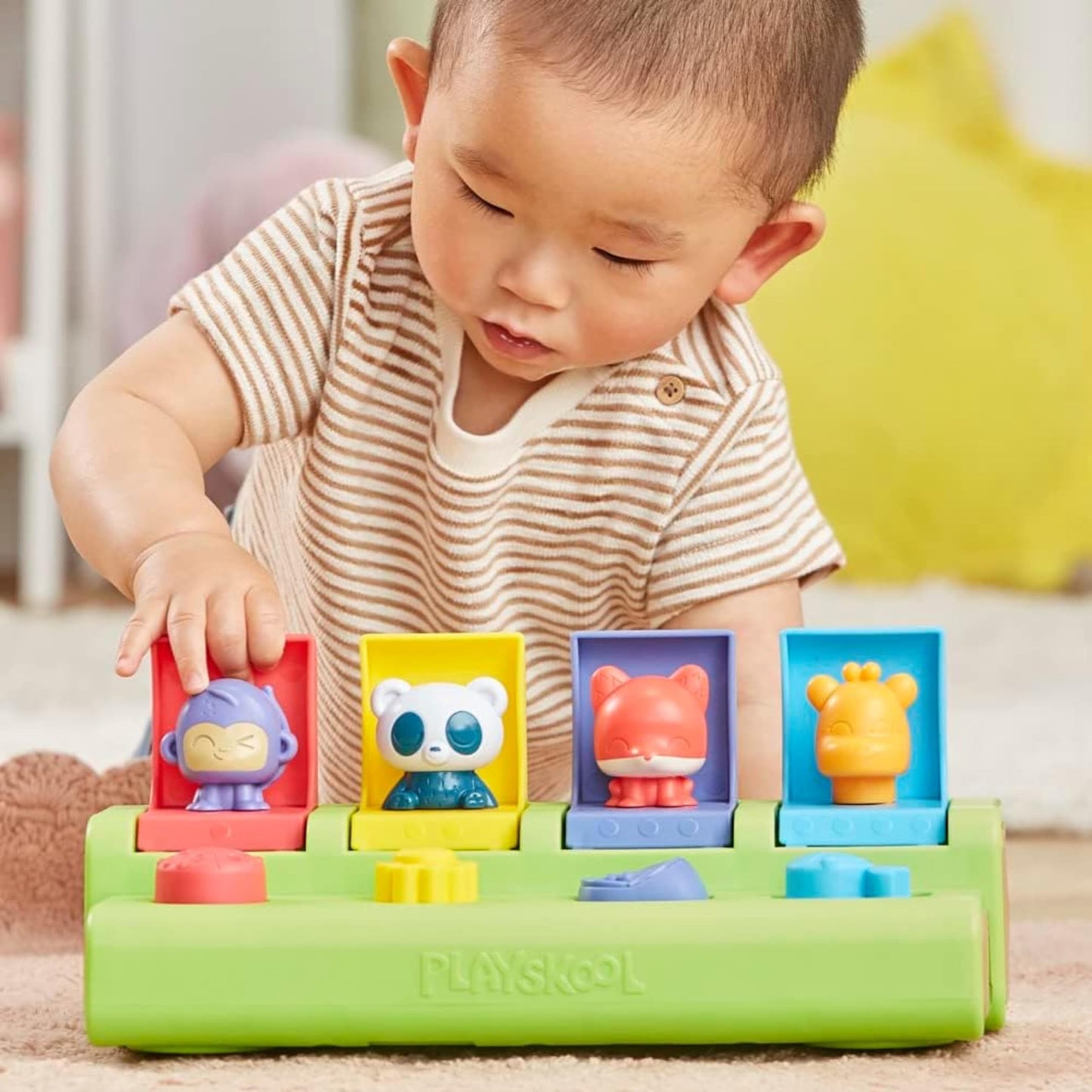 Playskool Pop 'n Peek Pals Pop-up Activity Toy for Babies and Toddlers Ages 9 Months+ (Amazon Exclusive)