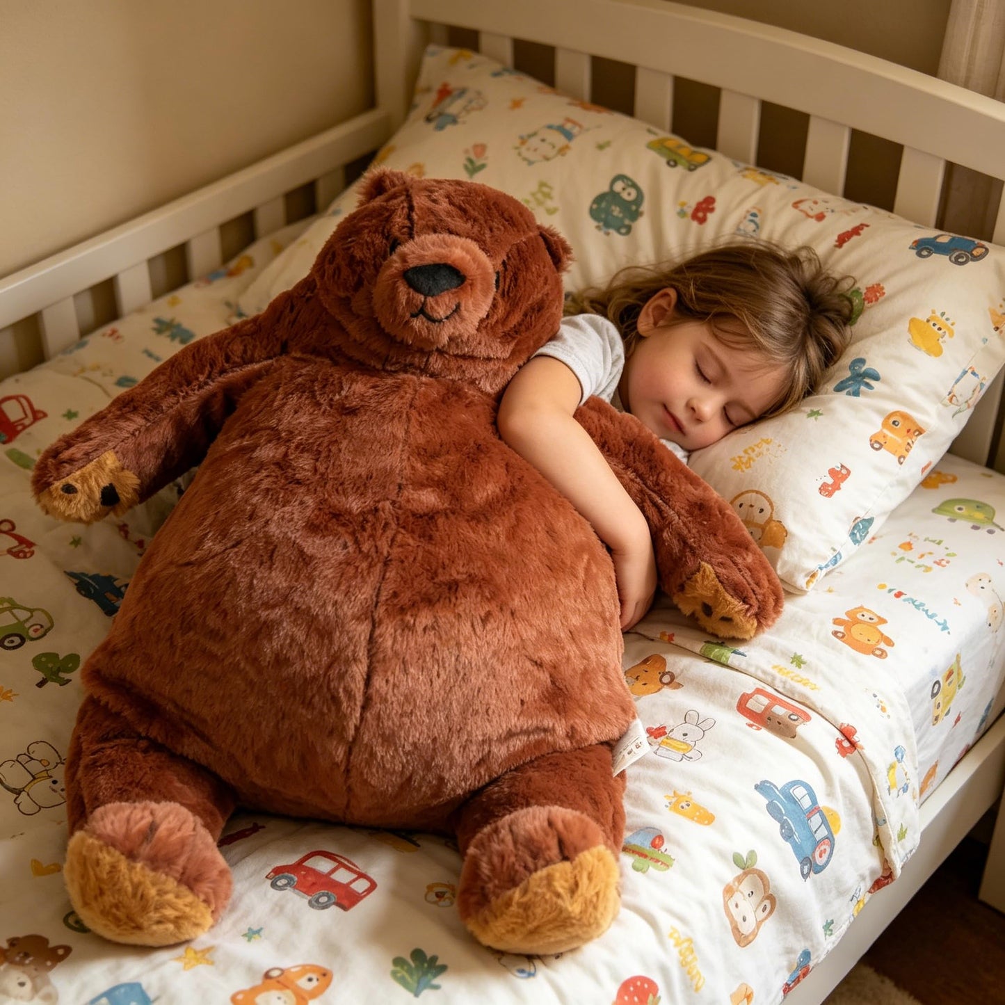 Djungelskog Bear 39.3 Inch - Soft and Giant Bear - Huggable and Cuddly Plush Toy - Ideal Gift for Kid Boy,Girl&Girlfriend - Super Soft and Cuddly! (39.3in/100cm)