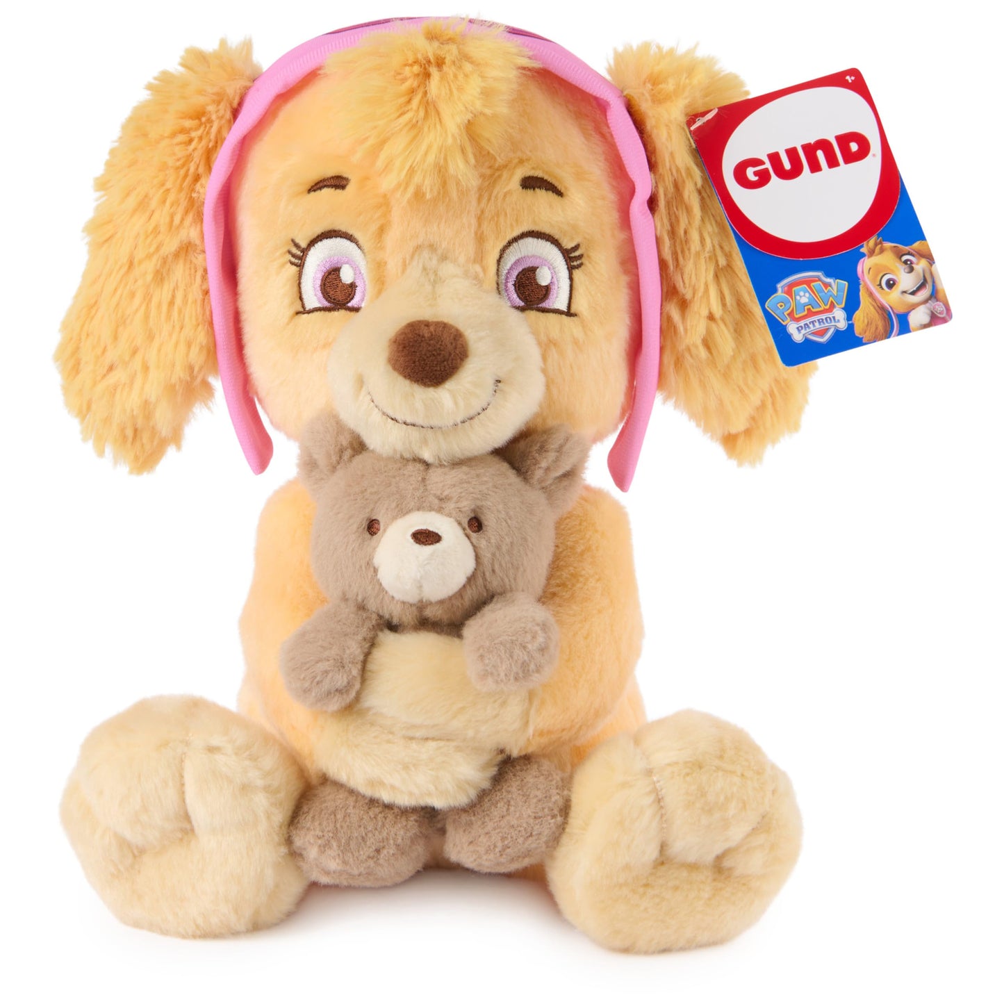 Paw Patrol GUND Skye with Kai Teddy Bear, Official Skye Plush Toy, Dog Stuffed Animal for Ages 1 and Up, 9.5”