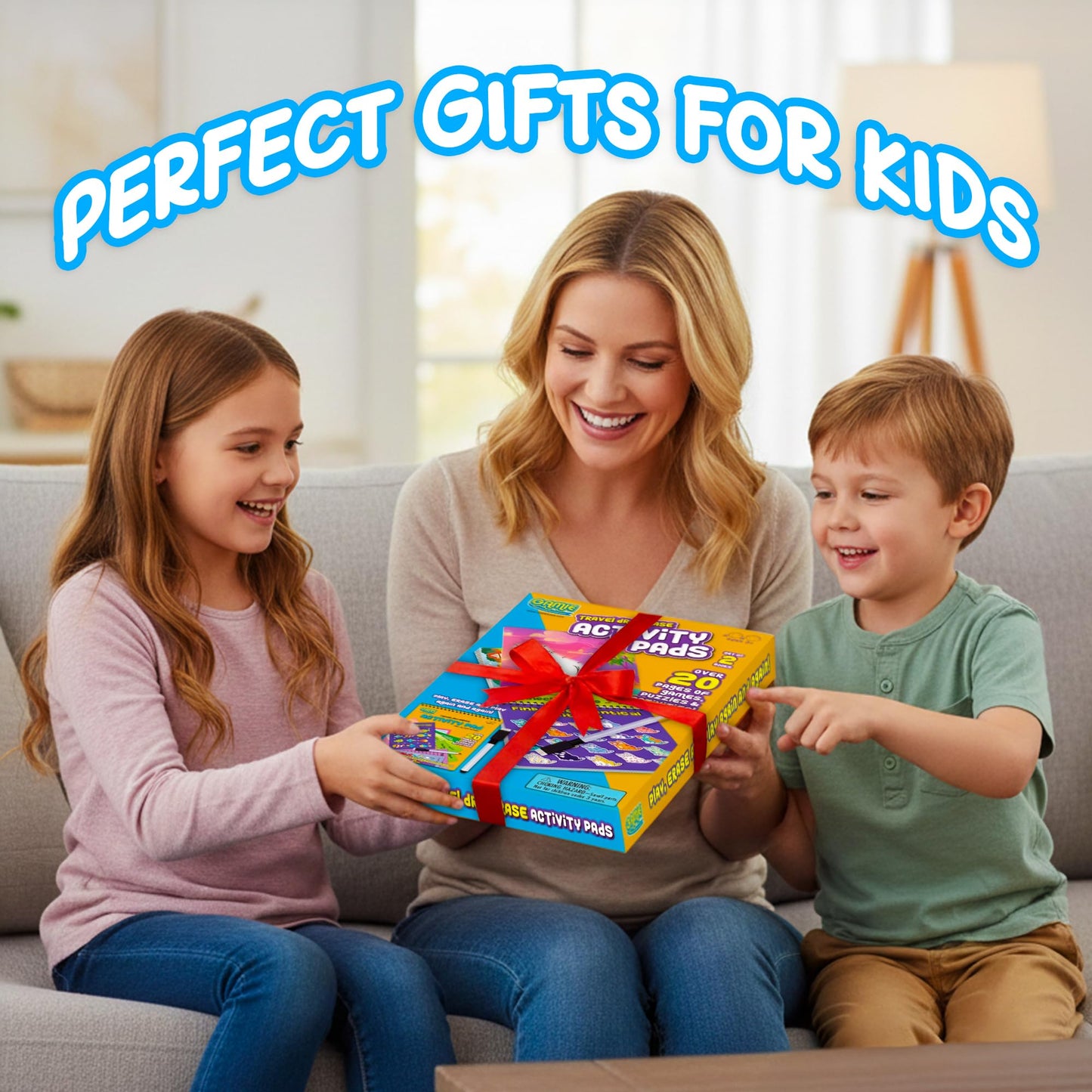 Travel Reusable Activity Books- 2 Pack - Travel Games for Kids, Roads Trip Car Games & Activities Must Haves Essentials, Airplane Activities for Kids, Includes 20+ Learning Games in Each Book