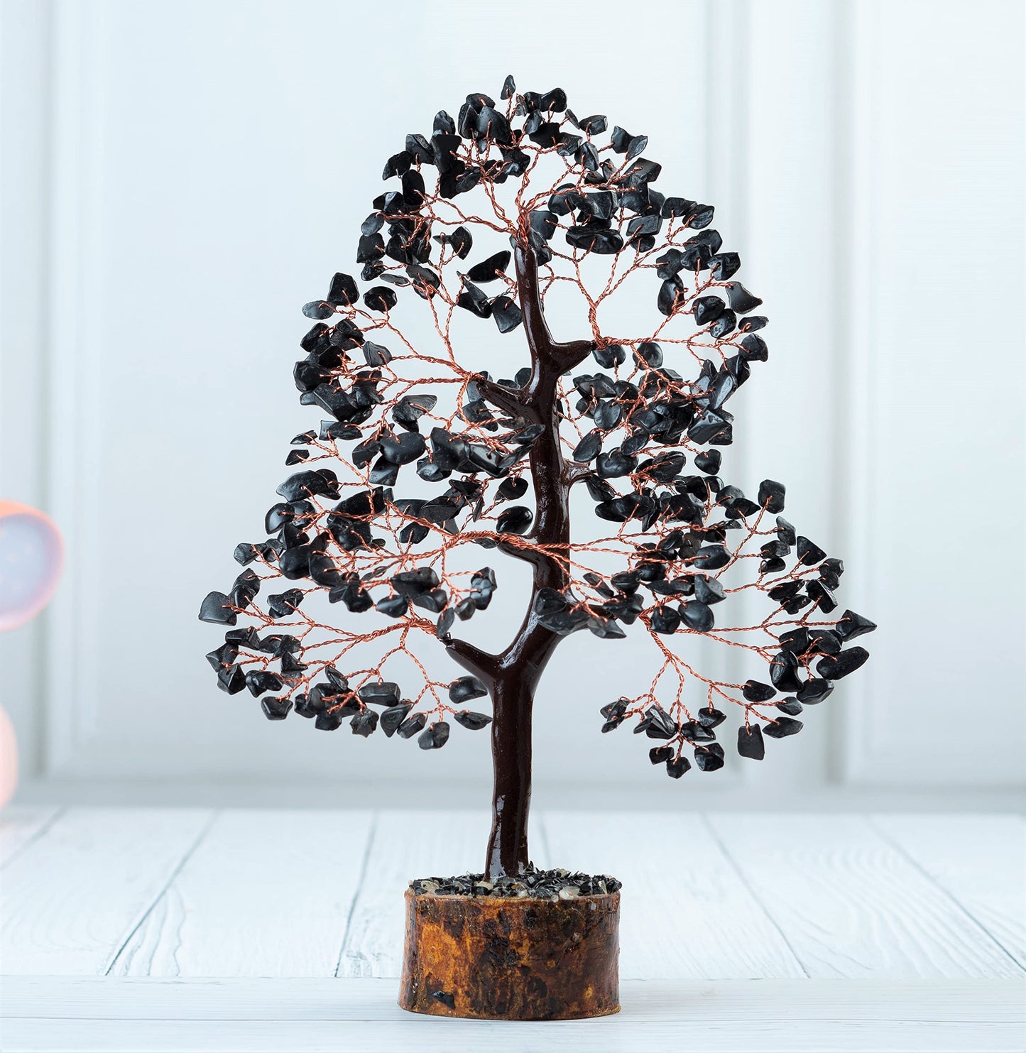Crocon® Black Tourmaline Birthday Gifts for Women, Men & Friends, Tree of Life Crystals and Healing Stones, Home & Office Decor, Money Tree, Women Gift Ideas | House Warming Gifts New Home for Mom