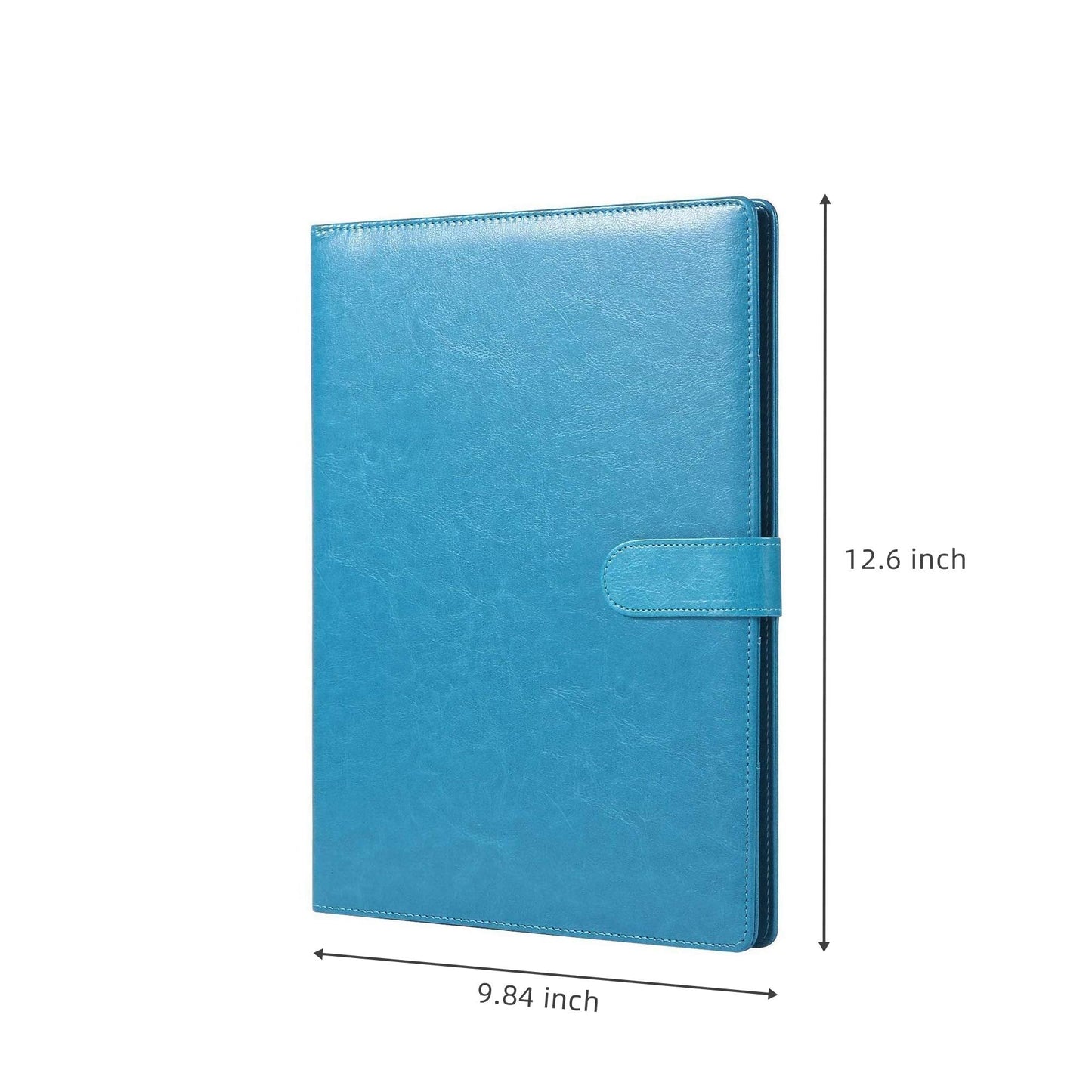 Resume Folder Clipboard Holder Letter Size A4 Legal Pad, Portfolio Pad Folio Document Organizer for Interview & Business (Turquoise)