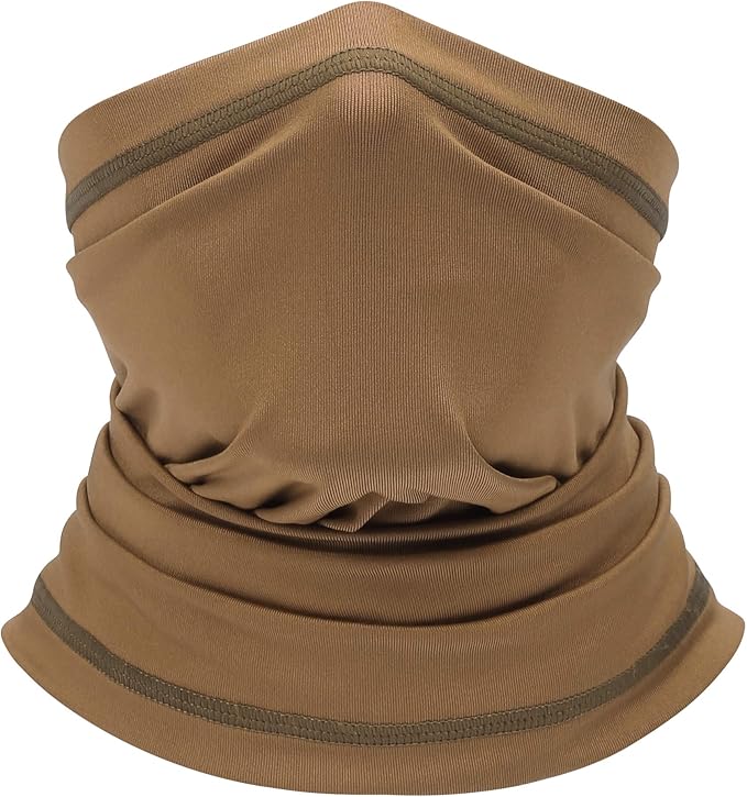 UV Protection Cooling Neck Gaiter Face Mask Scarf for Men - Windproof Neck Cover Bandana Neck Warmer Mask