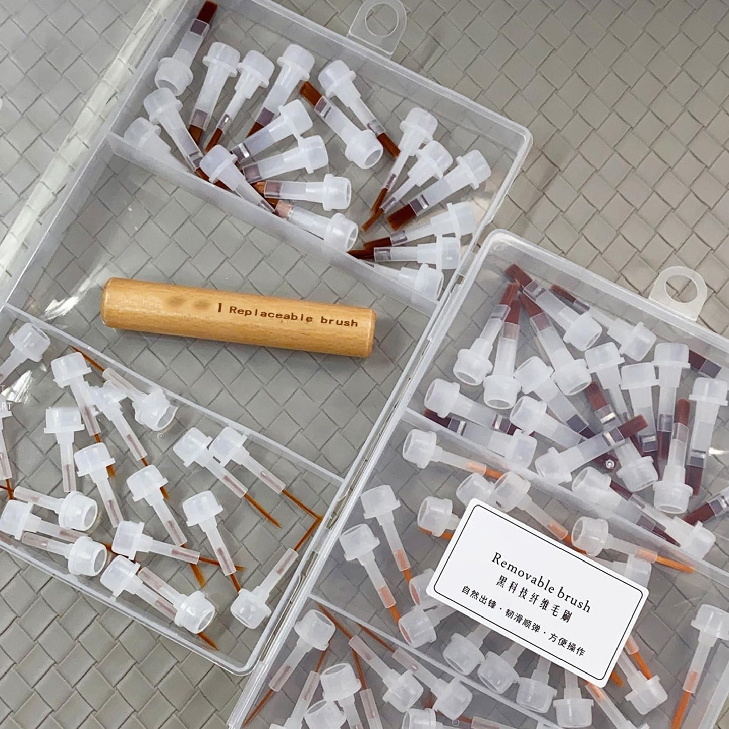 40/60 Pieces Nails Brush Replacement Heads Accesories Suitable For Various Manicure Needs In Salons Or Home Use