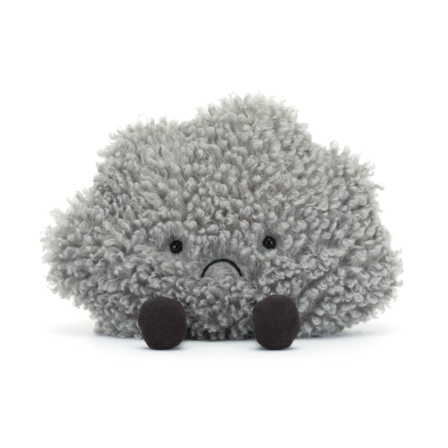 Jellycat Amuseables Storm Cloud Stuffed Toy, 10 inches - Cloud Plush - Fun Gift Idea