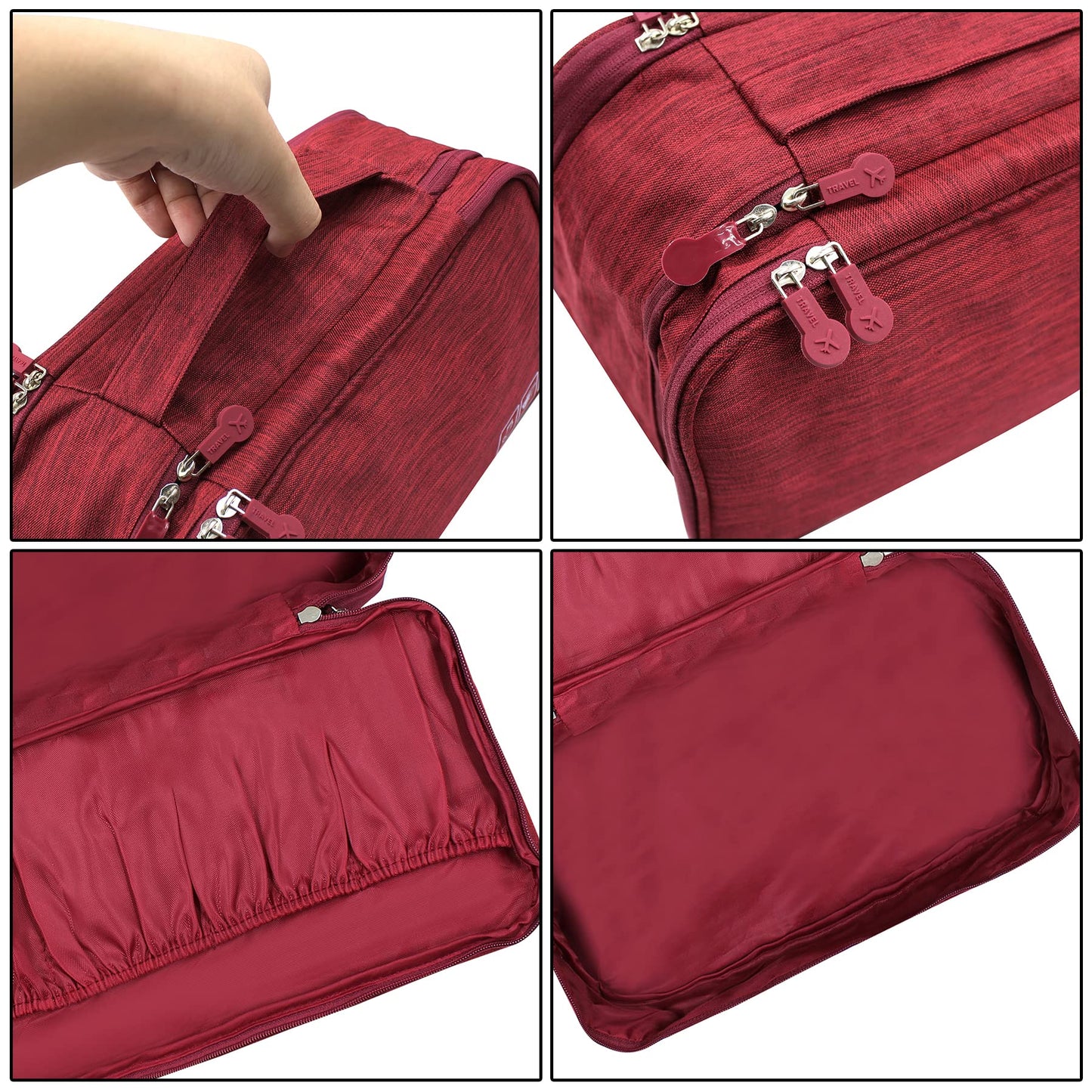 Portable Underwear Bra Storage Bag Waterproof Travel Organizers Multi-Layer Toiletry Packing Cube