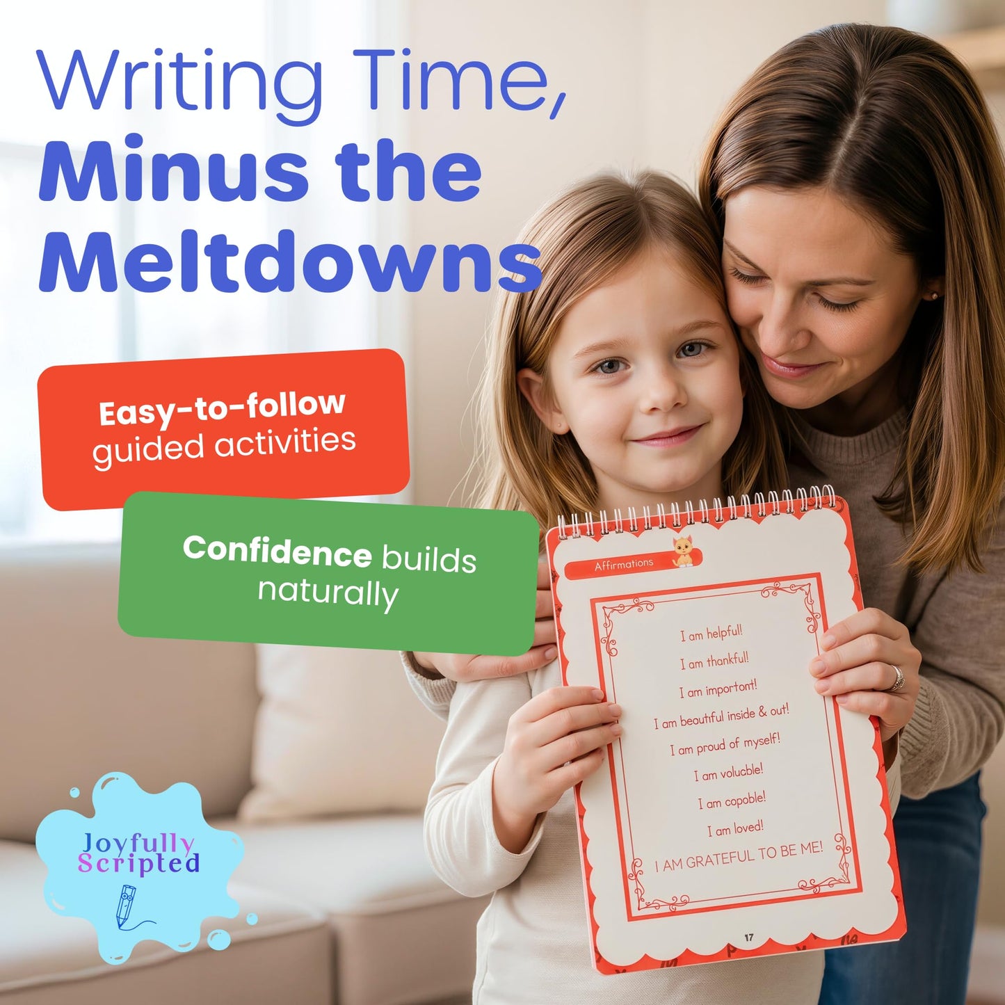Magic Grooved Writing Practice for Kids – Reusable Grooved Handwriting Workbooks for Kids Workbook Ages 3-5, 6-8 & 8-10, Disappearing Ink & Carry Bag Letter Tracing Book, Alphabet Writing Practice Kit