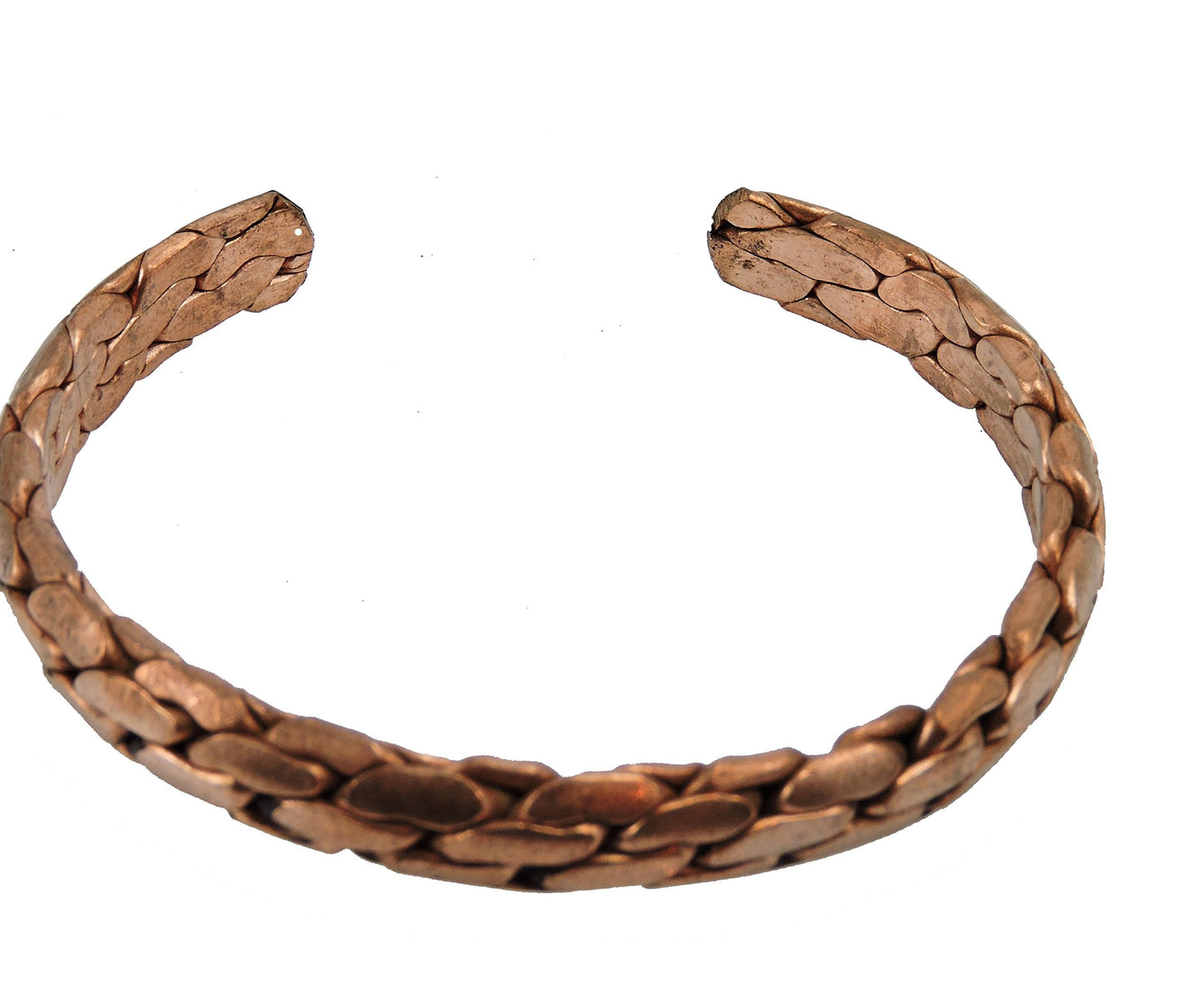 Tibetan Hand Crafted Copper Braided Medicine Bracelet from Nepal (Style 3)