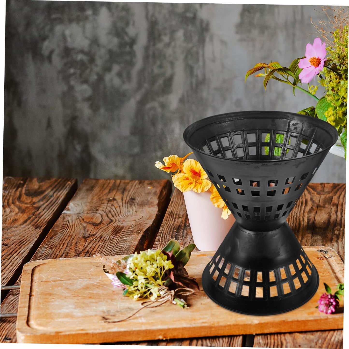 BESPORTBLE 5pcs Pack Fresh Bouquet Plastic Bouquet Holder Packaging Device Packaging Materail Tool Flowers