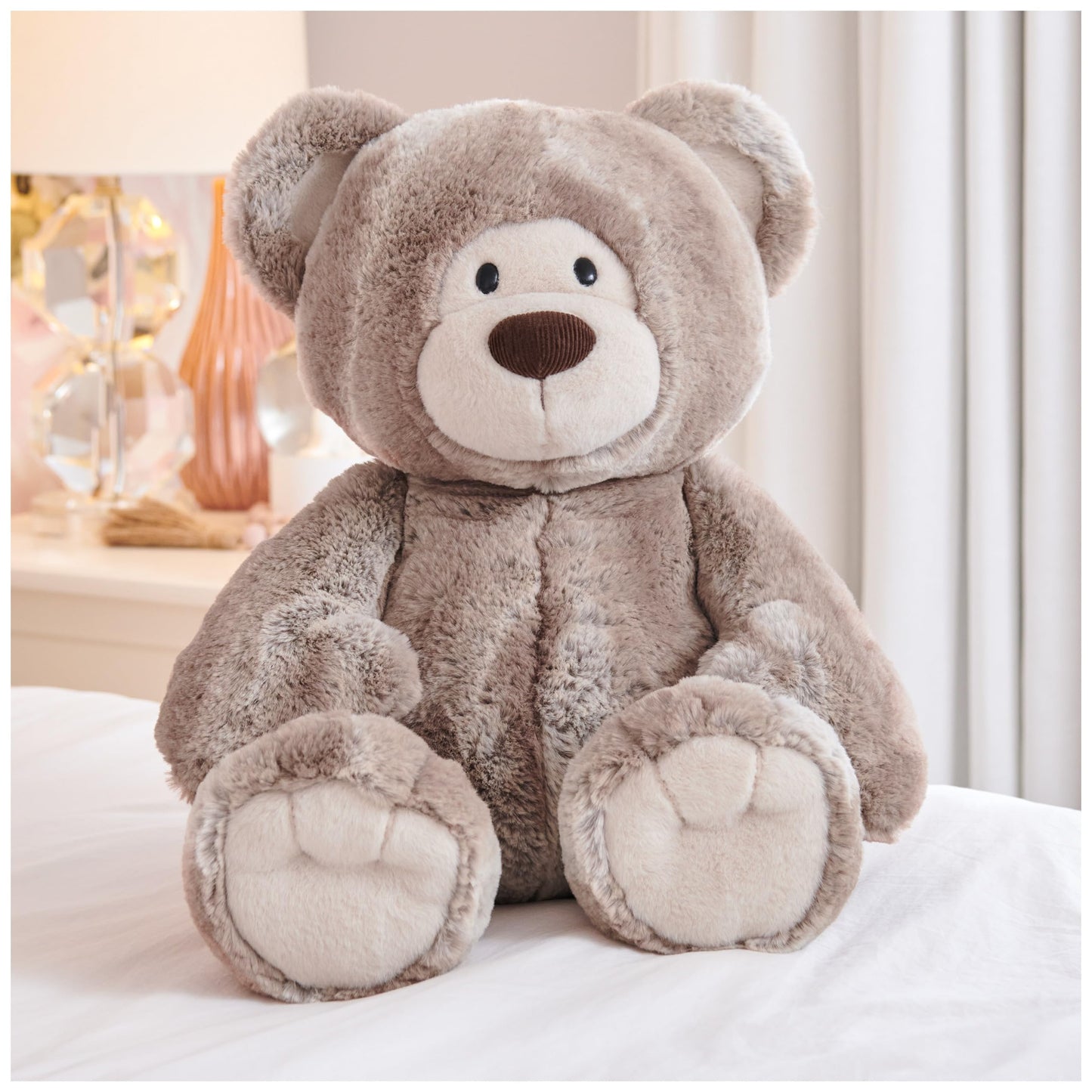 GUND Mukki Teddy Bear, Premium Stuffed Animal for Ages 1 and Up, Brown/Cream, 16”