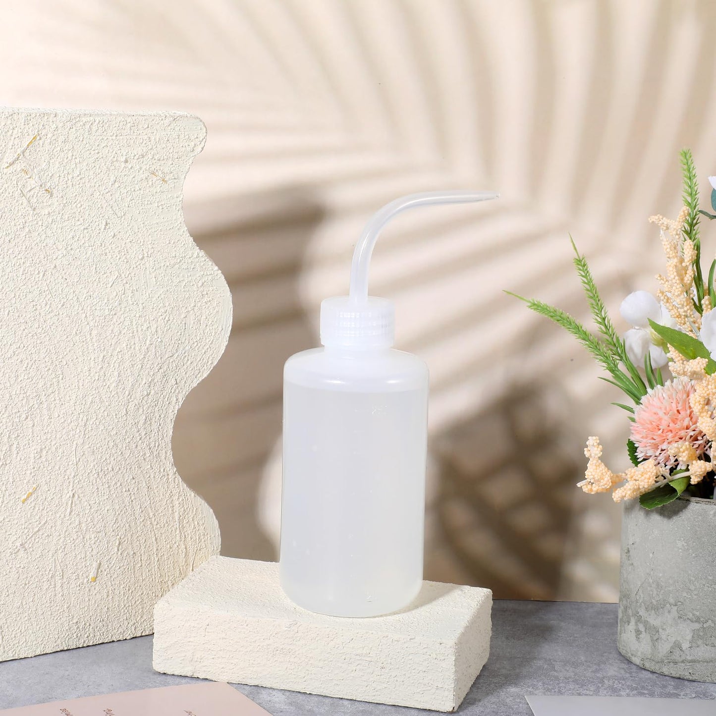 12 Pcs 250ml Plastic Safety Wash Bottles, 8oz, Multipurpose: Watering Plants, Cleaning Tools, Labware, Experiments Ustils