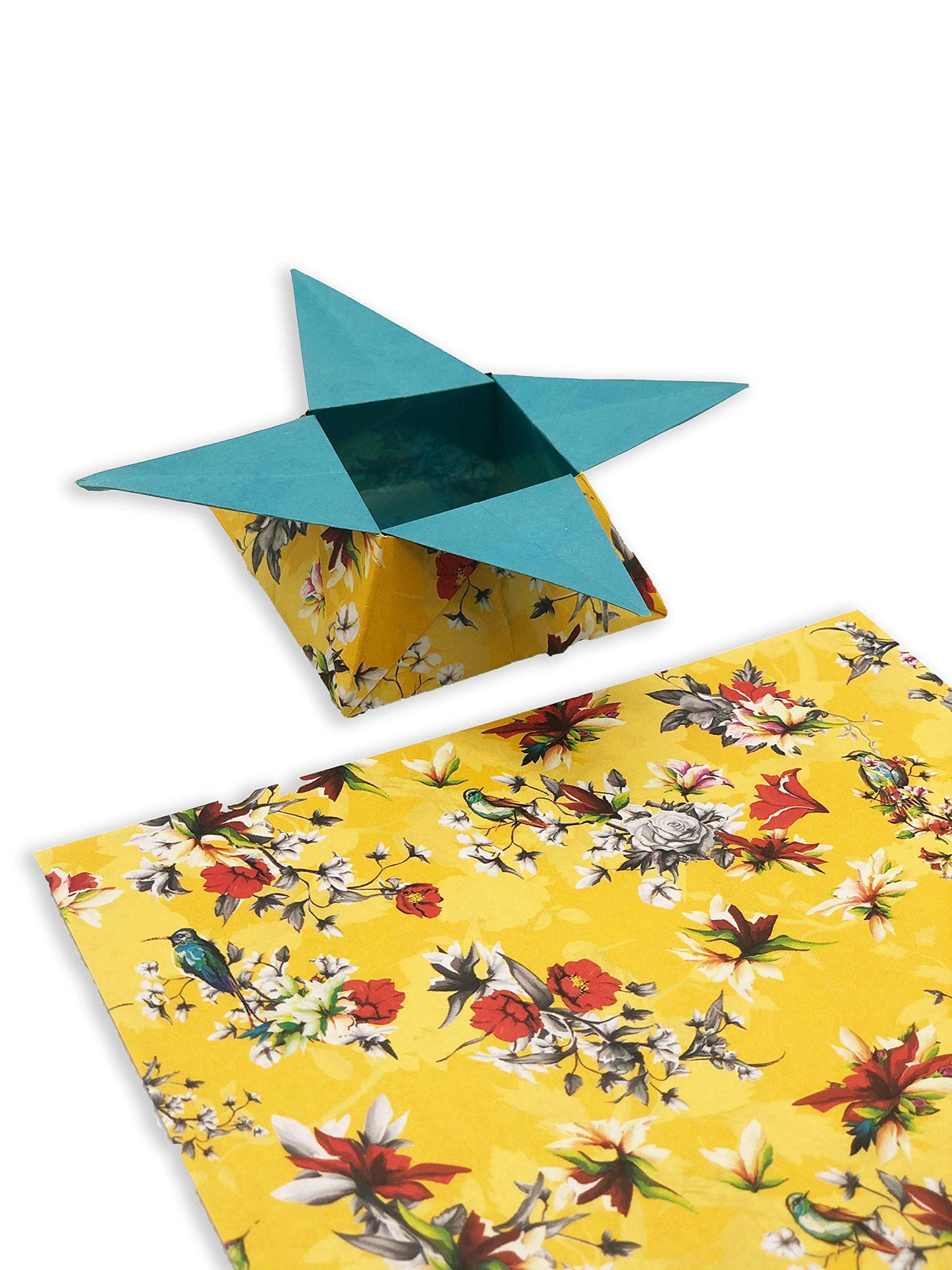 Origami Paper 500 sheets Flower Patterns 6" (15 cm): Tuttle Origami Paper: Double-Sided Origami Sheets Printed with 12 Different Patterns (Instructions for 6 Projects Included)