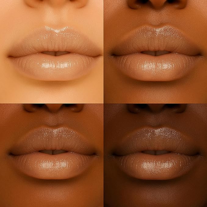Formless Beauty by Jenny McCarthy Lip Gloss – Radiance Lip (Nude with Bronze Glitter) – Hydrating, Clean, Non-Toxic, High-Shine Finish