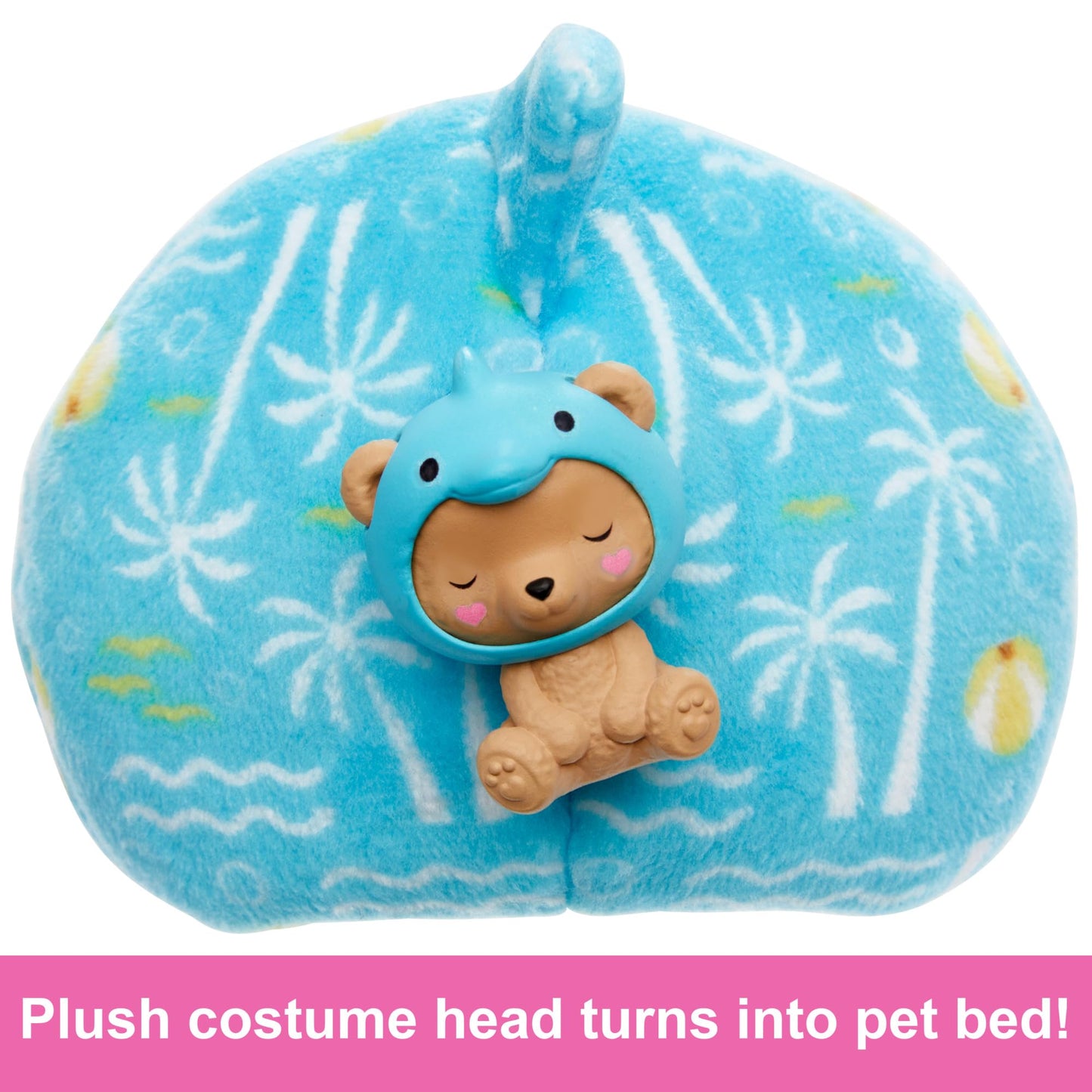 Barbie Cutie Reveal Chelsea Doll & Accessories, Animal Plush Costume & 6 Surprises Including Color Change, Teddy Bear as Dolphin