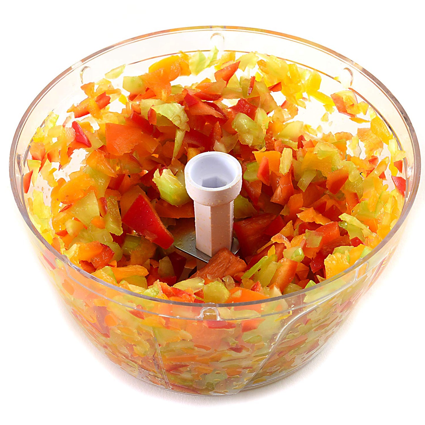 Norpro Instant Food Chopper,White, 3.25" x 4.75" x 4.75"