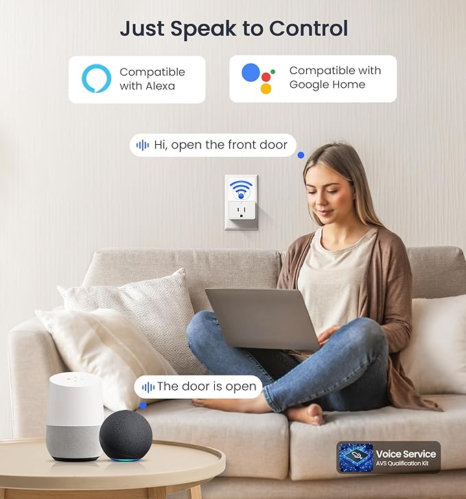 Veise VE017G Wi-Fi Keyless Entry Door Lock, App Remote & Voice Control, Fingerprint Smart Locks for Front Door, Touchscreen Electronic Keypad Deadbolt, Auto Lock, Emergency Power Port, Matte Black