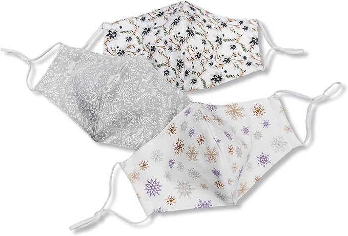 HOPE LOVE SHINE Fabric Reusable Face Masks Adjustable Cotton Handmade