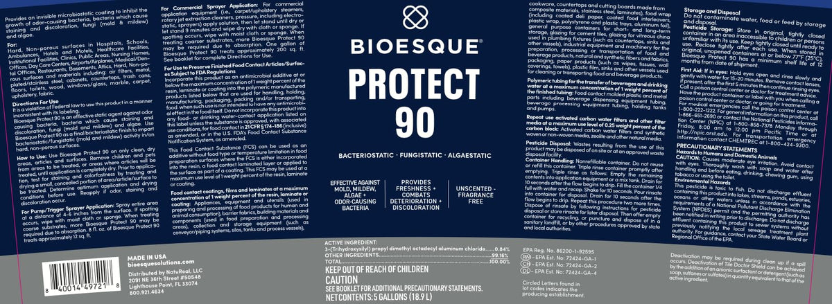 Protect 90 Bacteriostatic (640 Fl Oz)