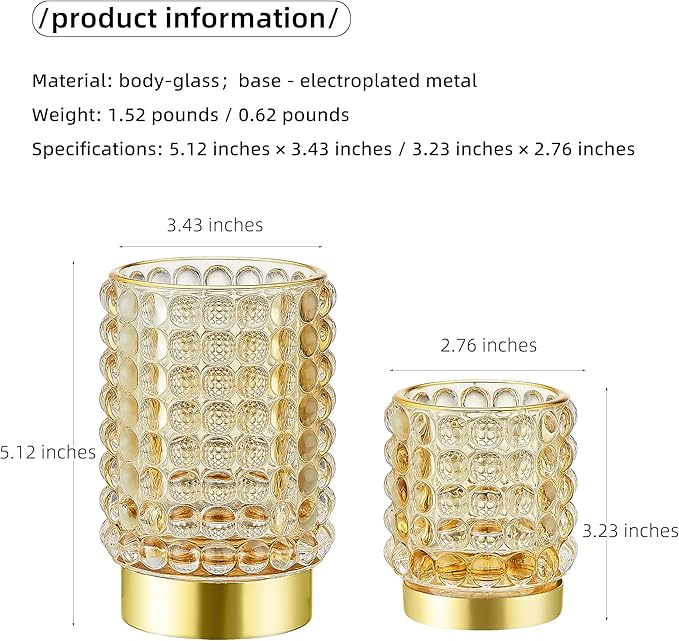 Makeup Brush Holder Organizer,Toothbrush Holders,Desk Pen Pencil Holder,Multifunctional Vintage Glass Brush Cup(A38-6-US/Gold/S)