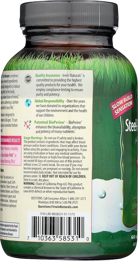 Steel-libido Pink for Women, 0.25 Pound