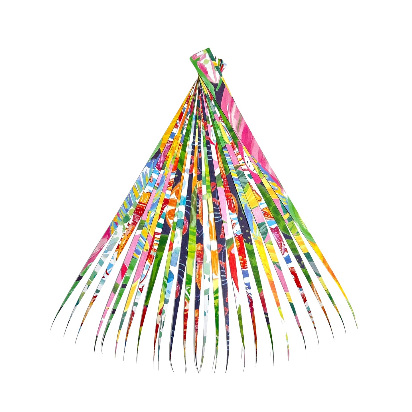 Paper Strips Multi Size Pack Includes 1", 3/4", and 1/2" Wide Triangle Shape Strips to Make Paper Beads (144-Strips-Multi)