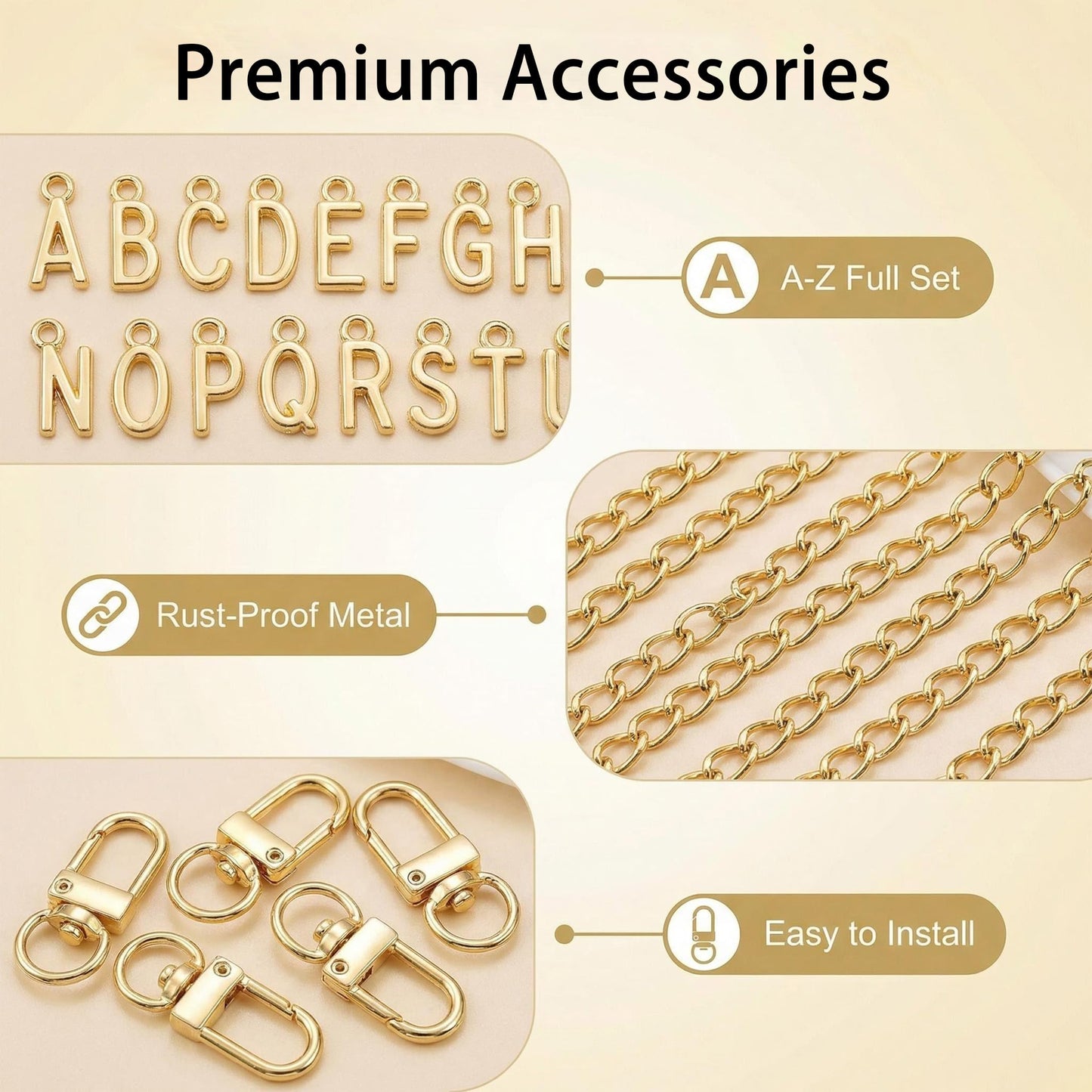 YesMvpMvp 499 Pcs Kindle Accessories,Charm Chain Making Kit for Kindle E-Reader,Charm DIY Craft Supplies,Makes 10 E-Reader Charms and 10 Type-C Dust Plug(Pink)