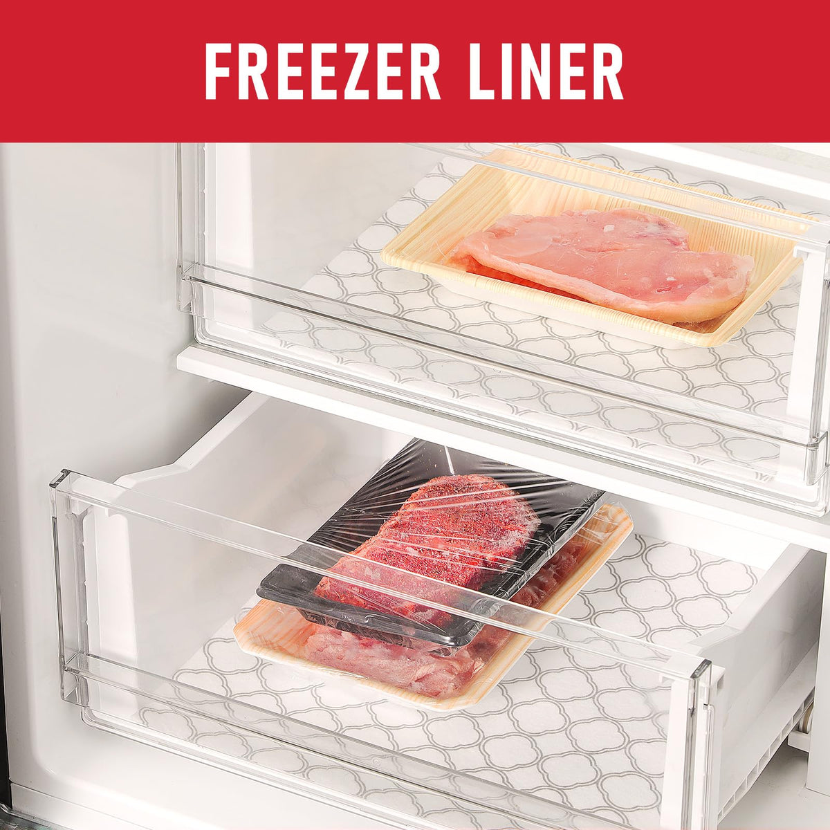Non Slip Refrigerator Liners (43 Sq Ft)