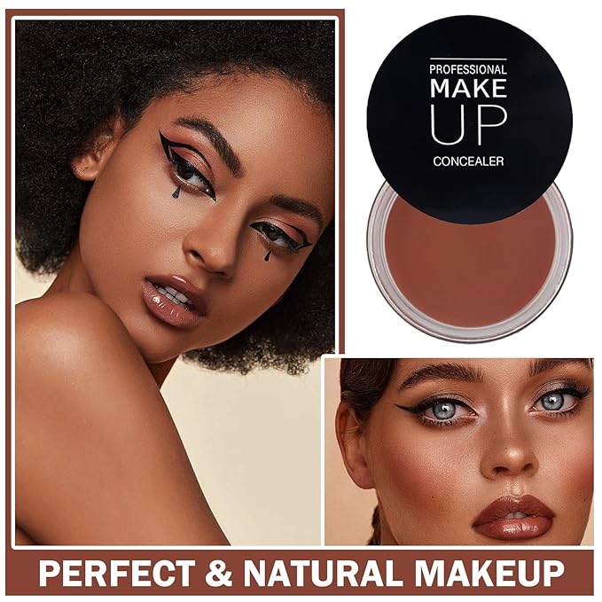 Under Eye Concealer for Dark Circles Color Corrector Pro Full Coverage Concealer de oieras Long-lasting Cover up Makeup - 07 DEEP