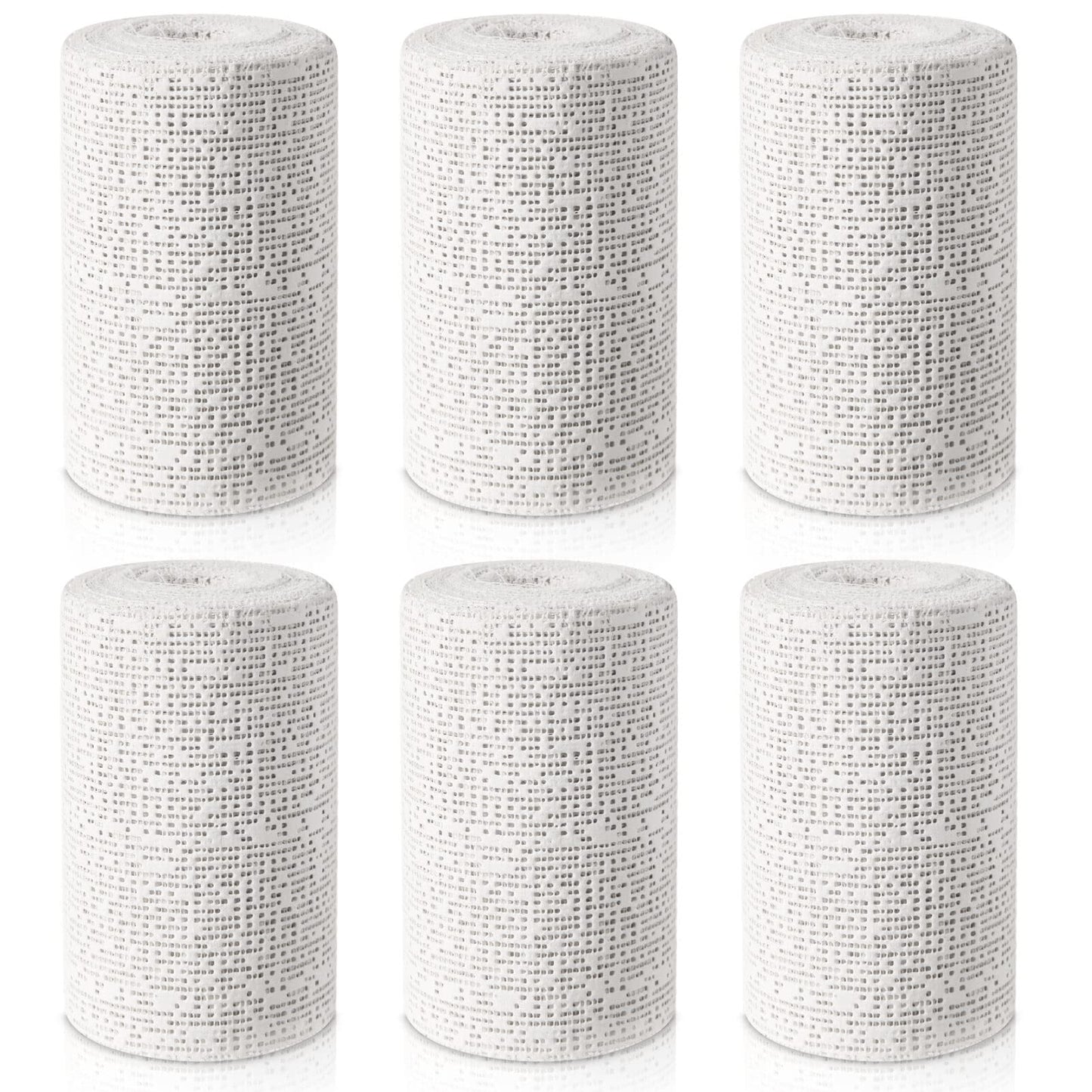 45ft - 211ft Plaster Cloth Rolls White Gauze Strips Wrap Bandages for Craft Belly Cast Mask Making Body Molds Scenery Art(4inch x 91 Feet, White)