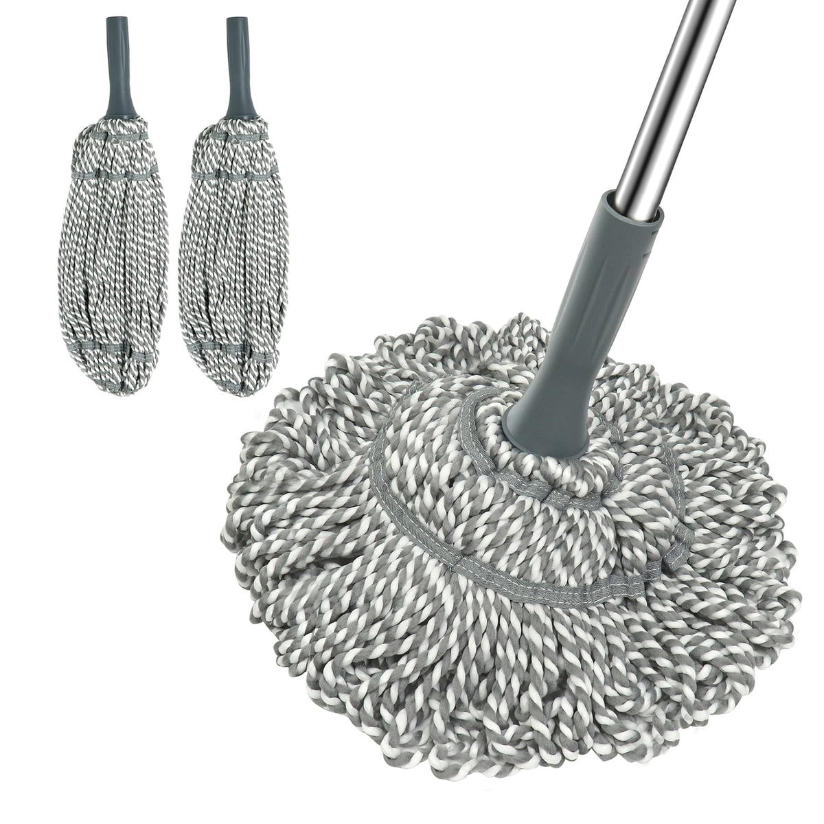 Self Wringing Mop Floor Cleaning Easy Squeeze Twist Mop