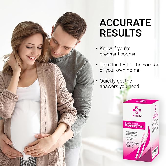 25 Pack Pregnancy Test Strips, Rapid and Accurate Results