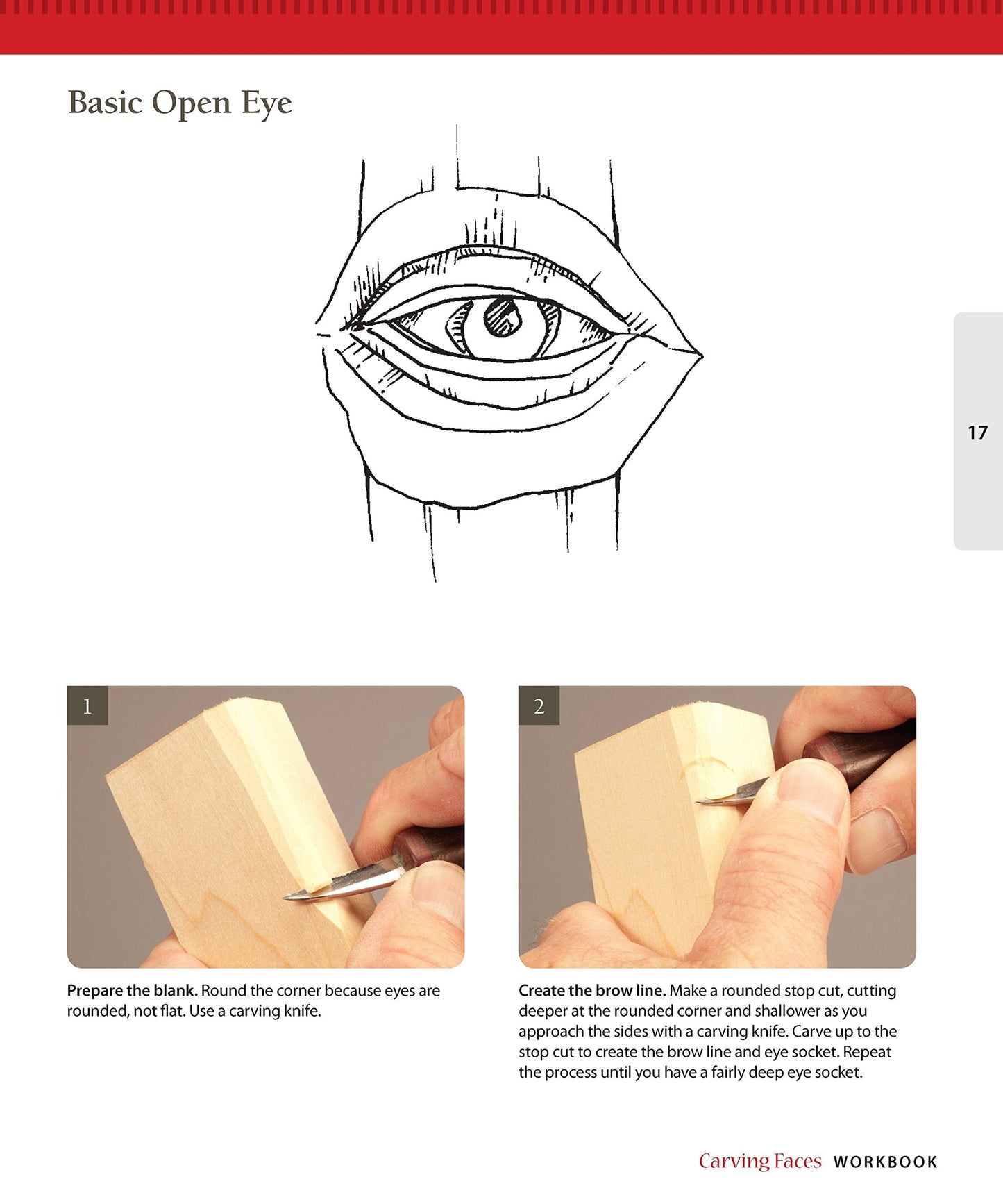 Carving Faces Workbook: Learn to Carve Facial Expressions with the Legendary Harold Enlow (Fox Chapel Publishing) Detailed Lips, Eyes, Noses, and Hair to Add Expressive Life to Your Woodcarvings