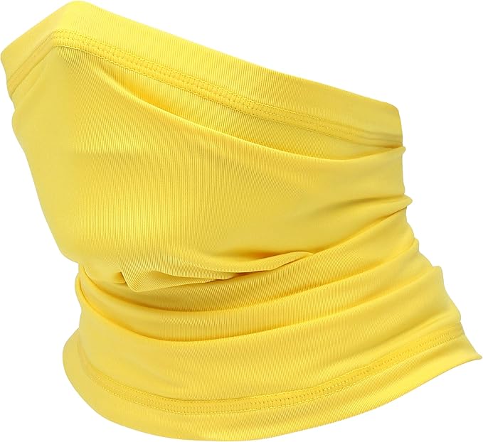 UV Protection Cooling Neck Gaiter Face Mask Scarf for Men - Windproof Neck Cover Bandana Neck Warmer Mask