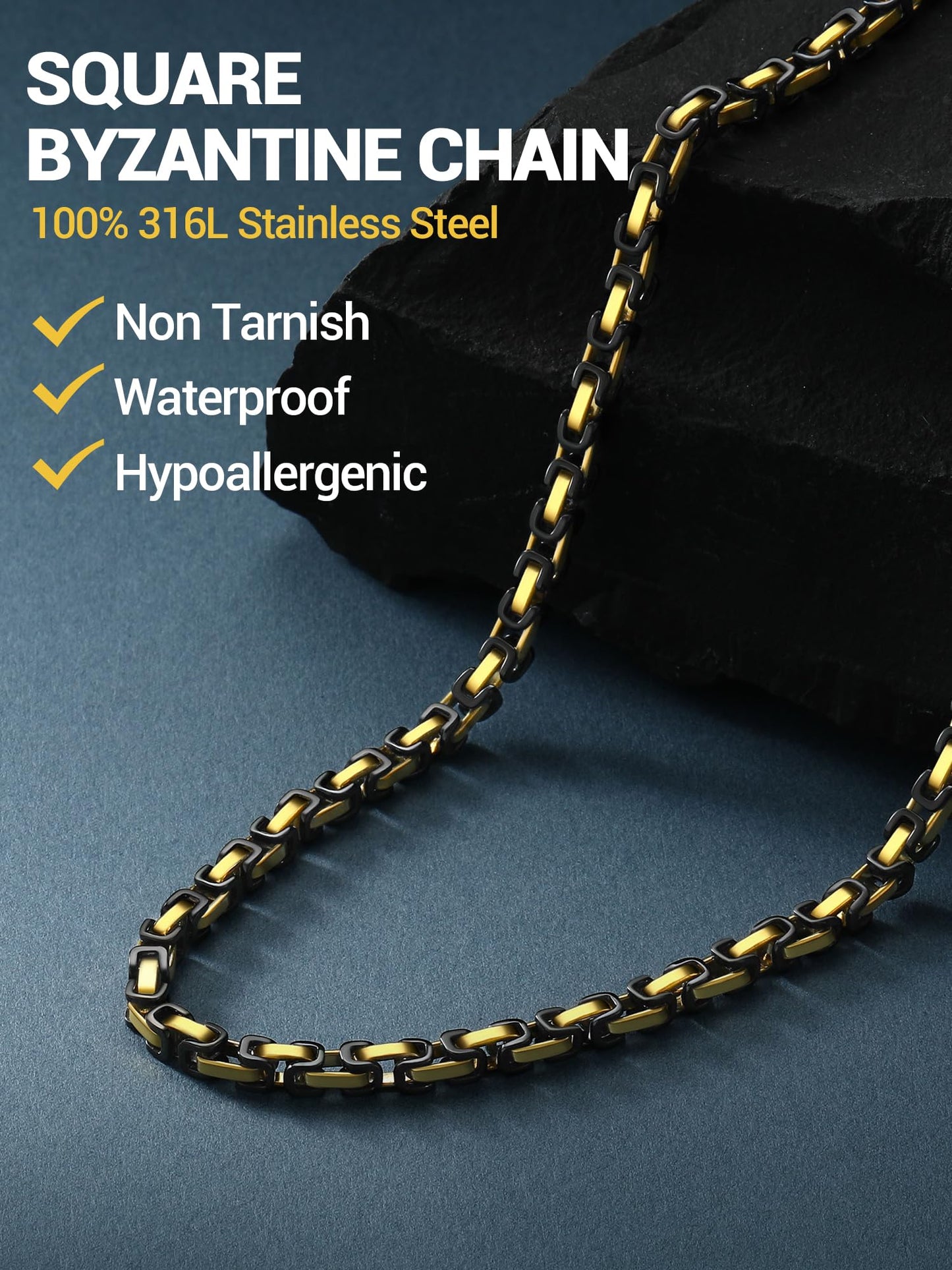 PROSTEEL Chains For Men Necklace Chain Aesthetic Jewelry Long Necklace