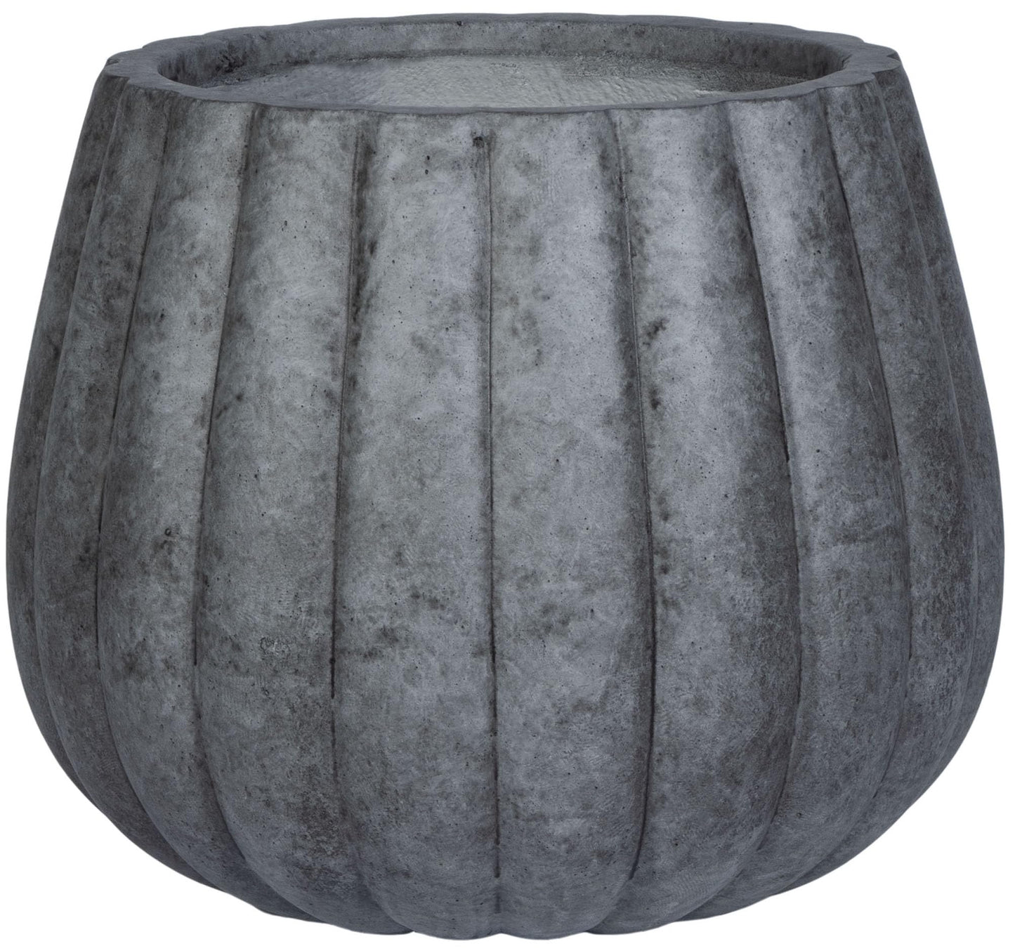 Safavieh Outdoor Collection Kaston Grey Concrete Planter (Fully Assembled)