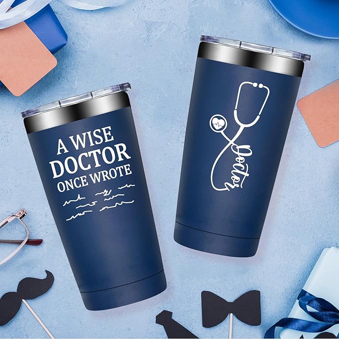 Doctor Gifts for Men Women - Doctor Appreciation Gifts - Doctors Day, Graduation Gift for Doctors, Dr - 20oz Tumbler