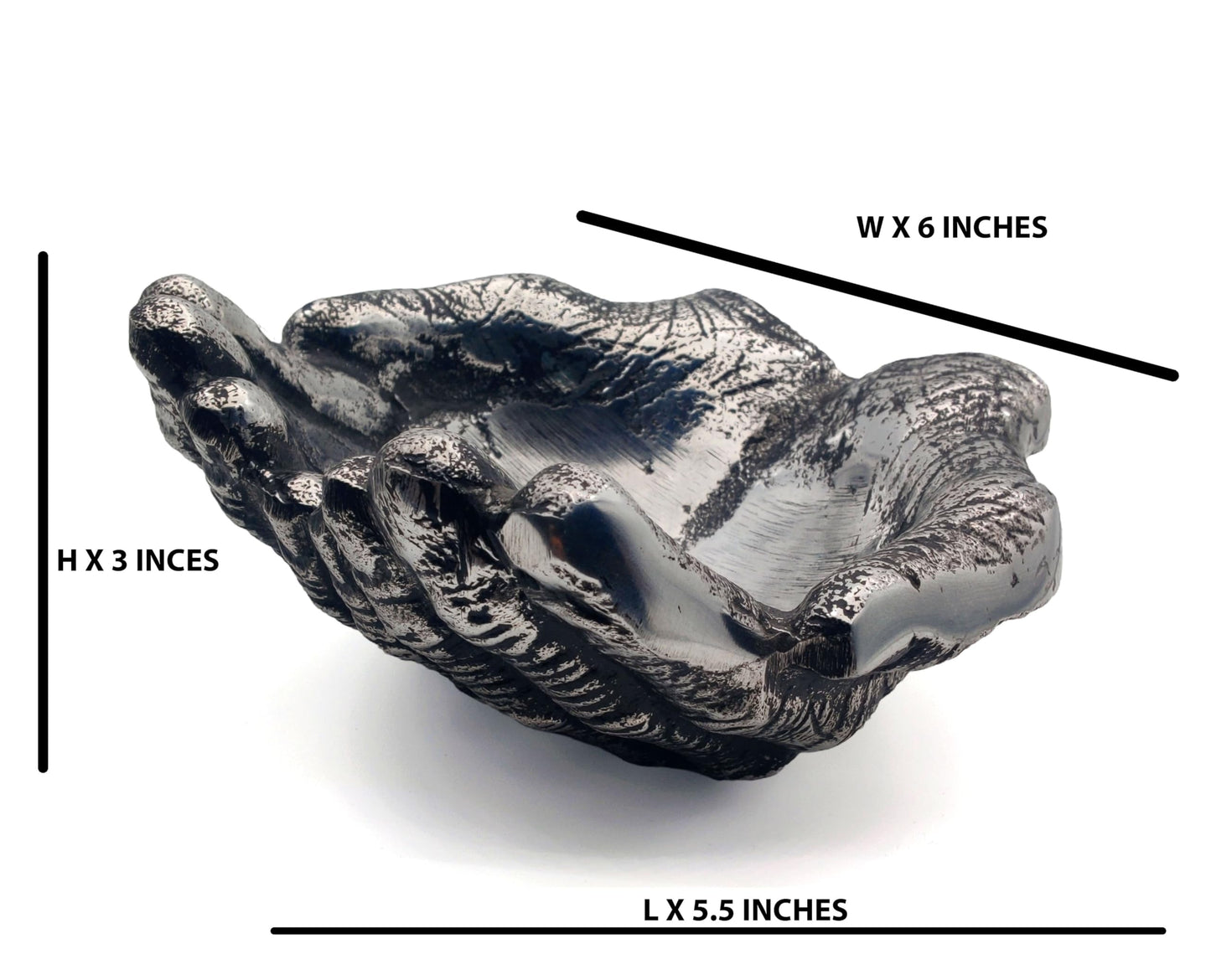 5MOONSUN5 Hands bowl with antique Finish for keys For decorative use Silver Finish, Home Decor Accent Dish Key Bowl for Entryway Table, hand Sculpture Table Art Gifts Decoration