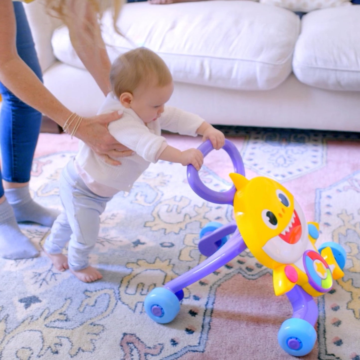 Pinkfong Baby Shark Melody Walker - Preschool Toy - by WowWee
