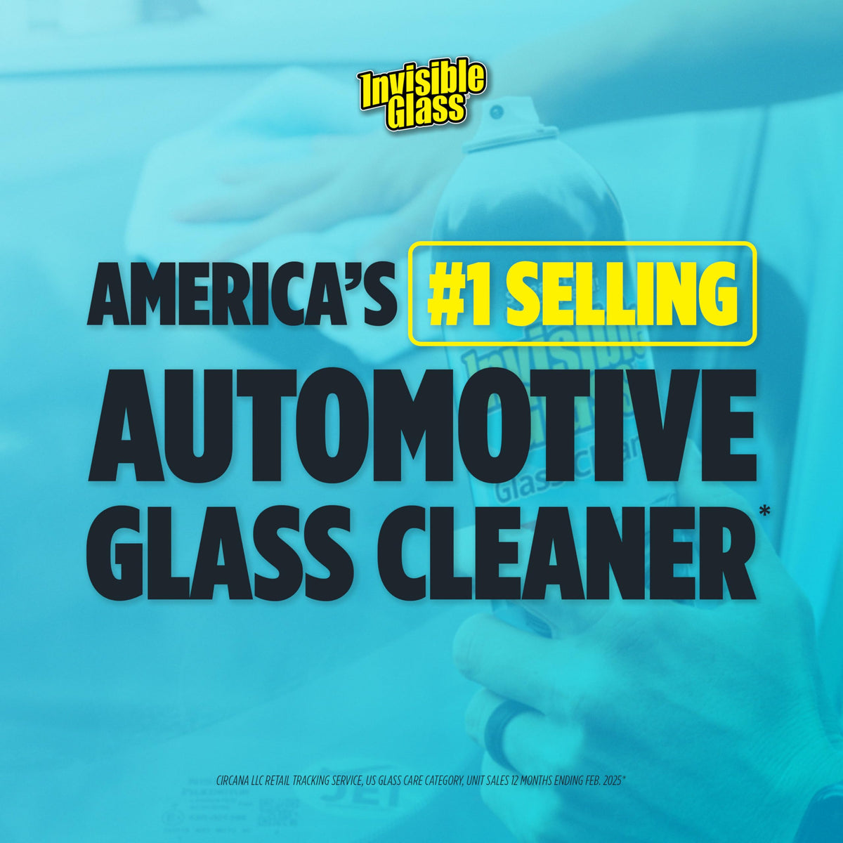 92164 2PK Premium Glass Cleaner Spray for Car Windshields and Windows (44 Fl Oz)