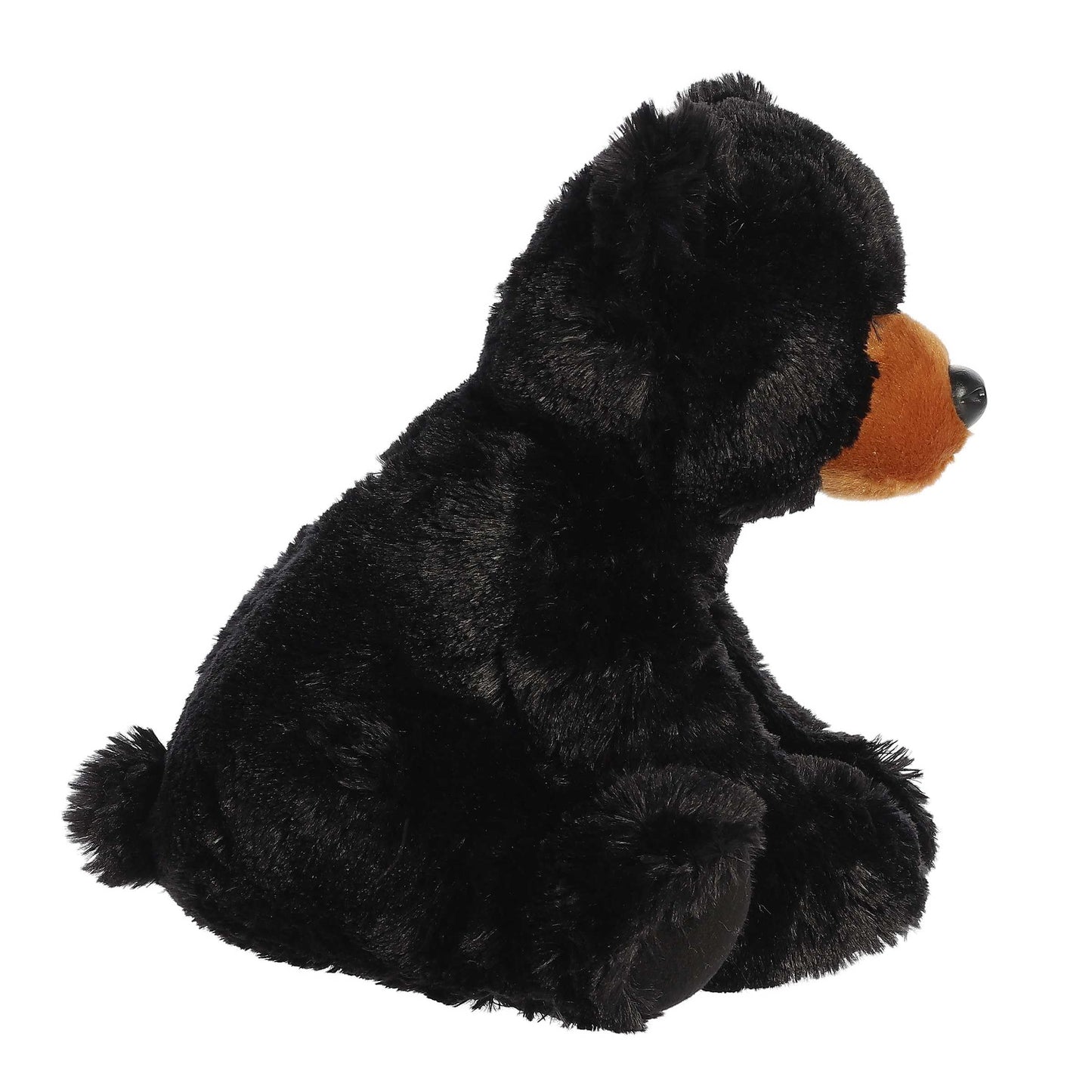 Aurora® Cuddly Black Bear Stuffed Animal - Cozy Comfort - Endless Snuggles - Black 14 Inches