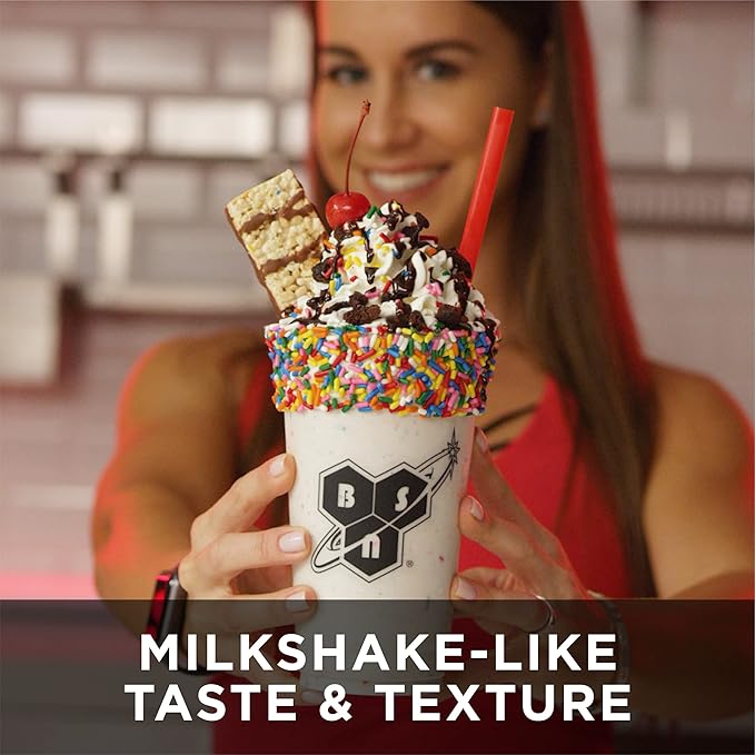 BSN Syntha-6 Whey Protein Powder, Cold Stone Creamery- Mint Mint Chocolate Chocolate Chip Flavor, Micellar Casein, Milk Protein Isolate Powder, 25 Servings