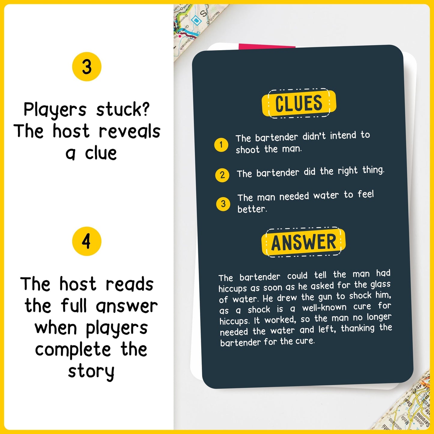 WELL BALANCED Road Trip Mysteries - Car Game for Adults & Teens, Road Trip Travel Essentials