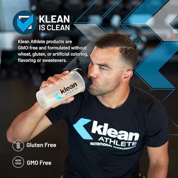 Klean ATHLETE Klean Isolate | Whey Protein Isolate to Enhance Daily Protein and Amino Acid Intake for Muscle Integrity* | NSF Certified for Sport | 18 Ounces | Natural Strawberry Flavor