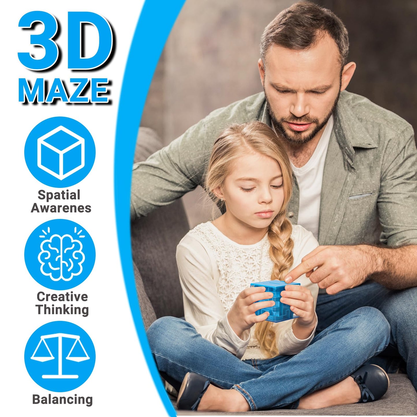 iKeelo 4 Pack Money Maze Puzzle Box - Makes Cash Gift Giving More Fun, STEM Gifts and Brain Teasers for Kids and Teens