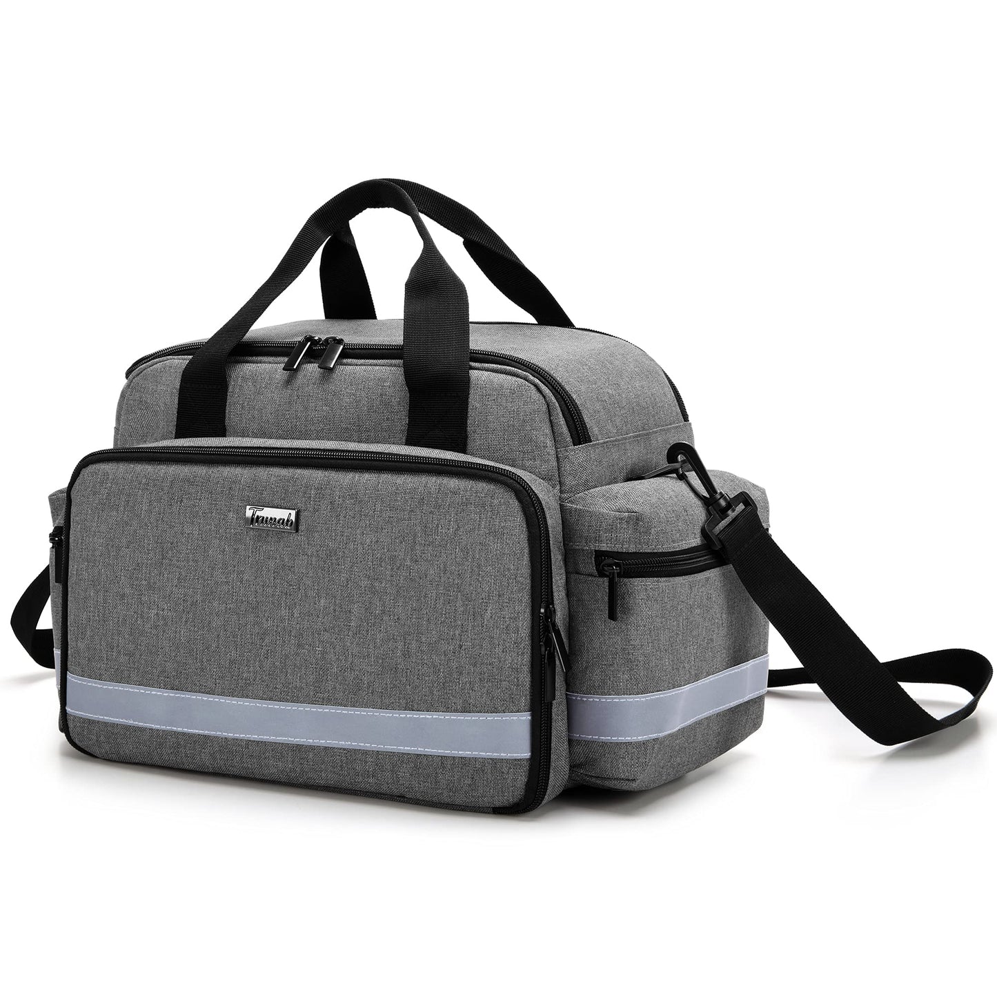 Trunab Home Health Nurse Bag Medical Bag Organizer with Handle and Shoulder Strap for Home Visit, Travel, Nursing Student